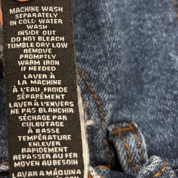 KENDALL & KYLIE The Icon Distressed Frayed Stretch Denim Jean Shorts Size 11/30 - Picture 6 of 6